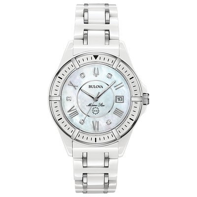 Bulova ladies 2025 marine star watch
